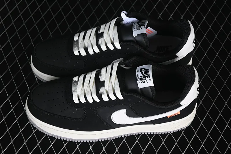 All categories Nk Air Force 1 Air Force series Nk Air Force 1 Low Air Force low-top Nike Air Force 1'07 Low Jet black and gray Air Force 1 low-top casual sneakers FQ3544-001